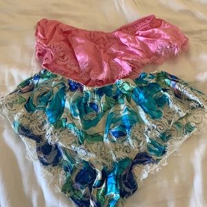 Badgley Mischka Silk Shorts - Set 2